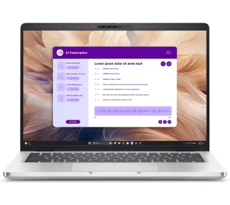 Laptop biznesowy Dell Pro 14 Plus PB14250 14" Ultra 5 236V 16GB RAM 512GB Dysk SSD Win11 Pro Srebrny Funkcje AI