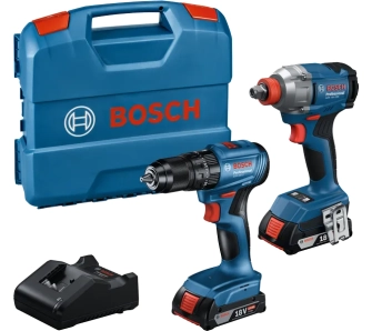 Zestaw elektronarzędzi Bosch Professional GDX 18V-285 + GSR 185-LI 0 601 9N2 123