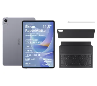 Tablet Huawei MatePad 11.5S 2026 12/256GB WiFi Szary + klawiatura + rysik
