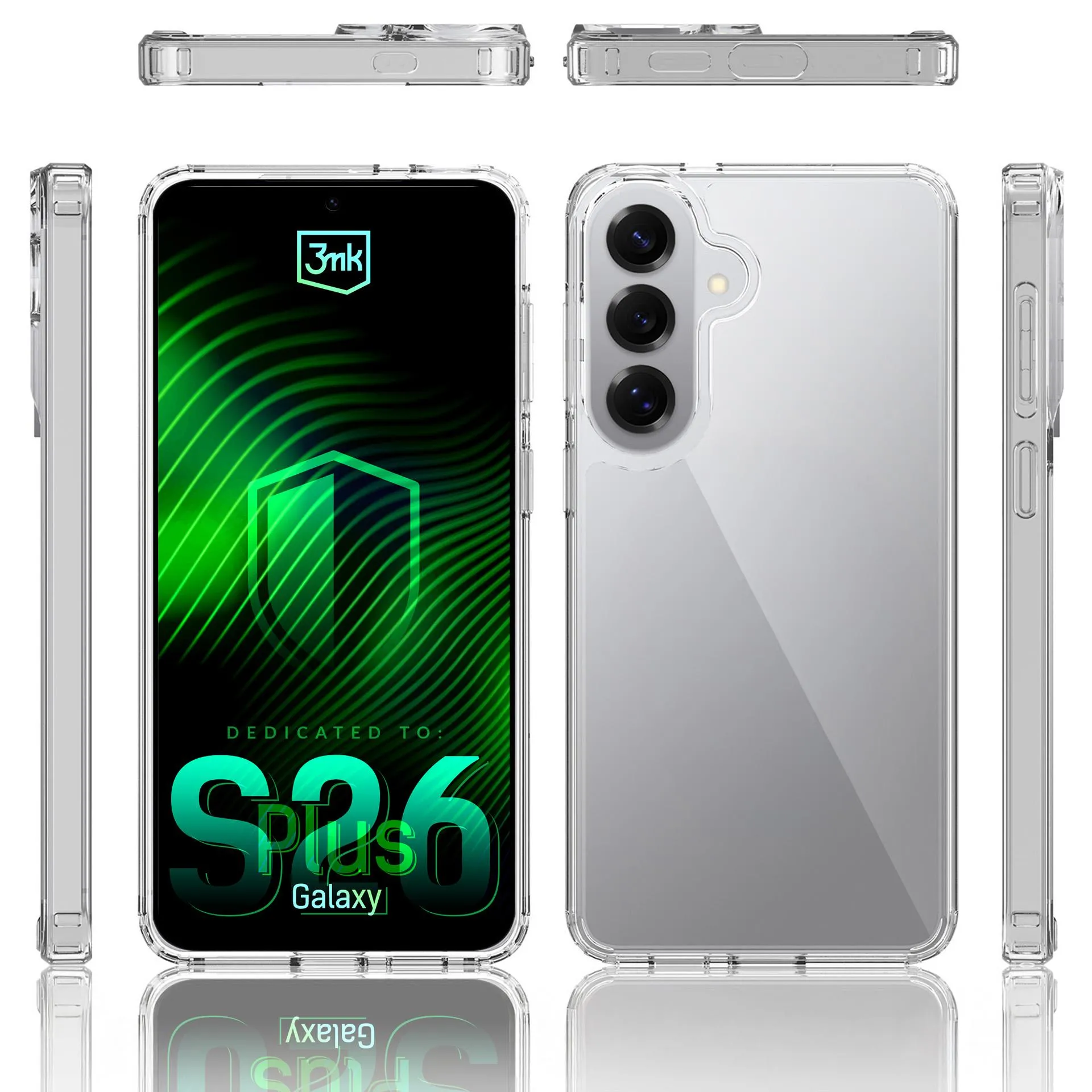 Etui 3mk Armor Case do Galaxy S26+ Przezroczysty