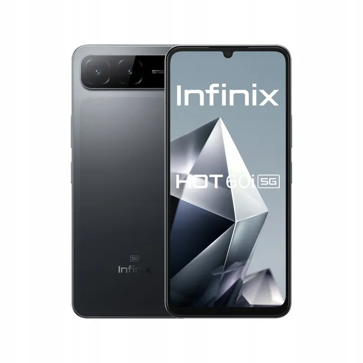 Smartfon Infinix HOT 60i 5G 8/256GB 6,75" 120Hz 50Mpix Czarny