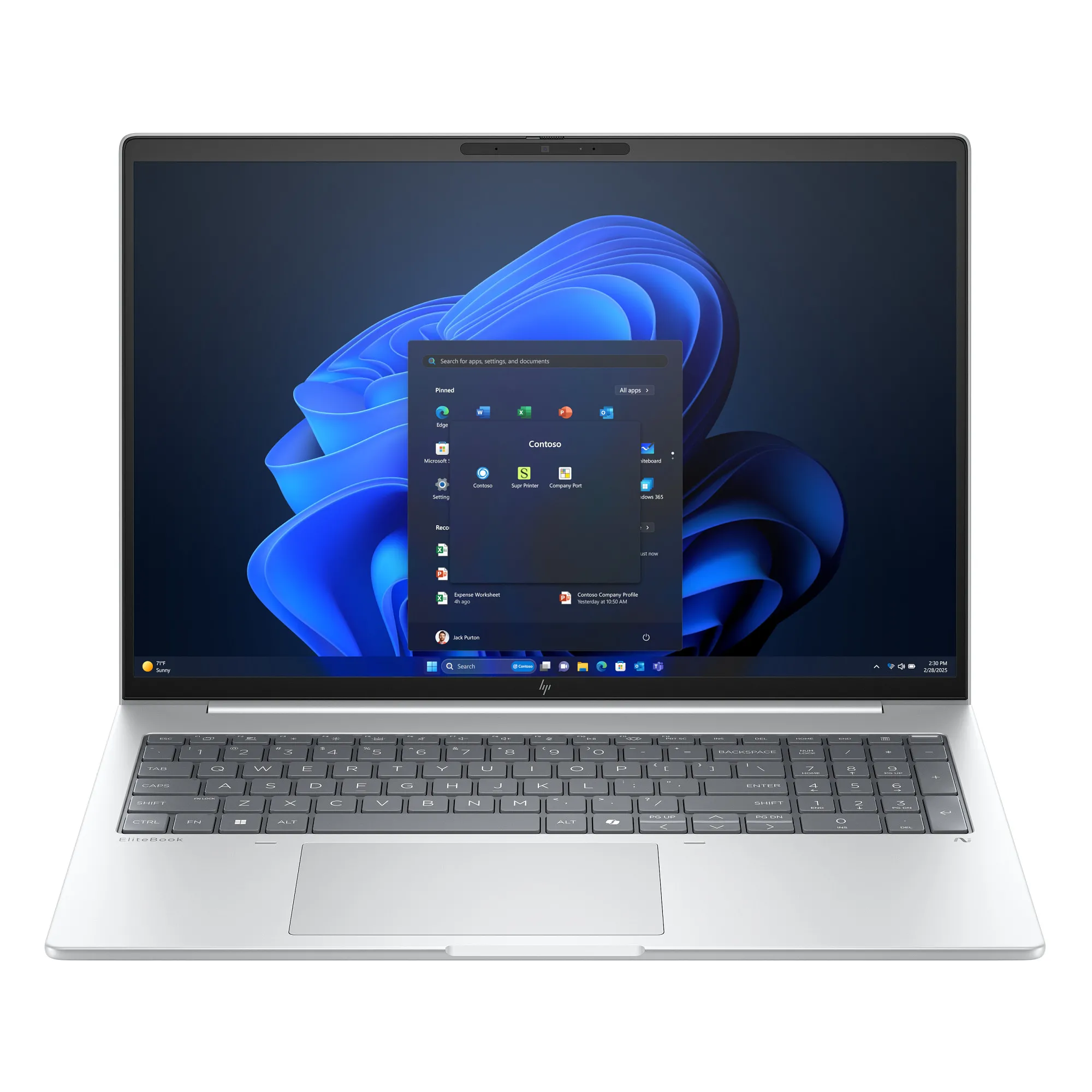 HP EliteBook 8 G1i 16" Ultra 7 258V 32GB RAM 512GB Dysk SSD Win11 Pro Srebrny Funkcje AI