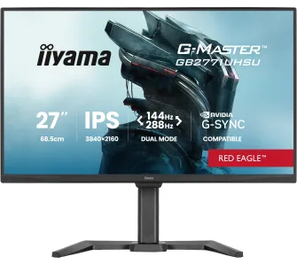 Monitor iiyama G-Master Red Eagle GB2771UHSU-B1 27" 4K IPS Dual Mode 144Hz/288Hz 0.8 MPRT Gamingowy