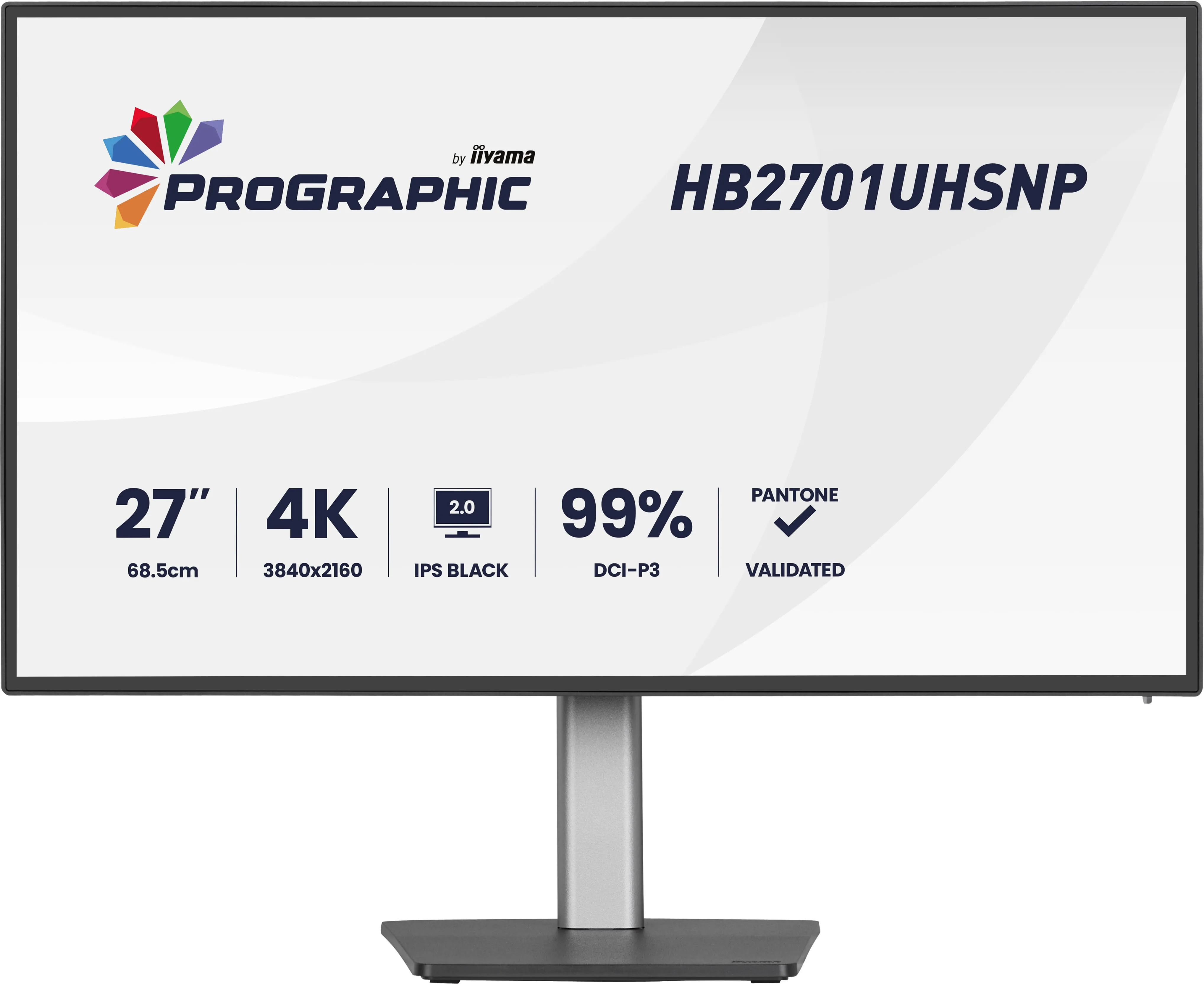 Monitor iiyama ProGraphic HB2701UHSNP-B1 27" 4K IPS Black 2.0 60Hz 4ms Profesjonalny