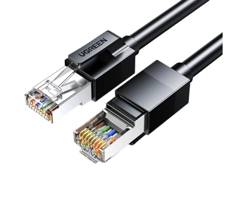 Kabel sieciowy UGREEN NW316 Cat.6 F/UTP 5m Czarny