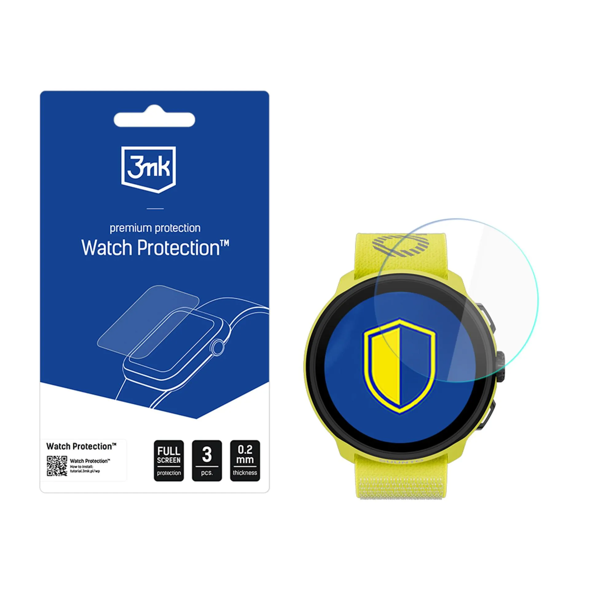 Szkło hybrydowe 3mk Watch Protection FlexibleGlass do Suunto Run