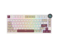 Royal Kludge RK-N80 Low-Profile Red Linear Beżowo-Czerwony