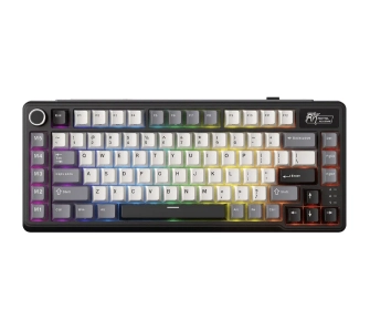 Klawiatura mechaniczna Royal Kludge RK-L75 BG Tactile Beige Switch Czarno-Szary