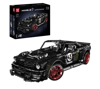 Model do składania Mould King 13108S Ford Mustang Hoonigan Zestaw klocków z 3201 elementów