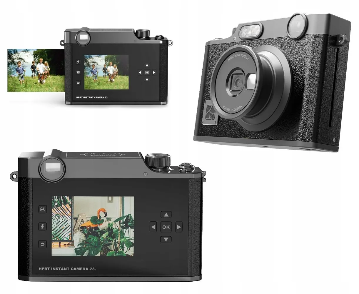 фото Фотокамера моментальной печати Hanin Z3 Black 3
