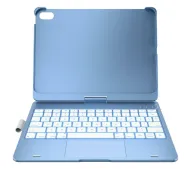 Typecase Flexbook Touch z klawiaturą do iPad 11" (A16) 2025 / iPad 10.9" 2022 Jasno niebieski