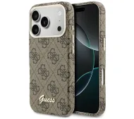 Guess 4G Script MagSafe do iPhone 17 Pro Brązowy