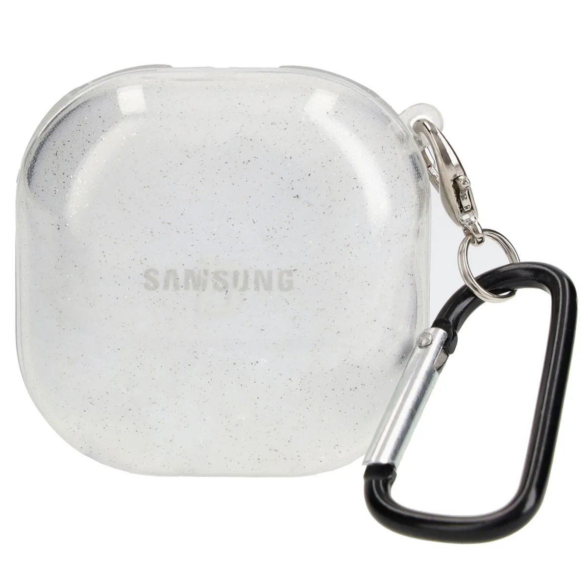 Etui na słuchawki Bizon Case Headphone Clear do Samsung Galaxy Buds Live / Pro / Buds2 / Buds2 Pro Przezroczysty