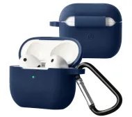 Bizon Case Headphone Silicone do Airpods 4 Granatowy