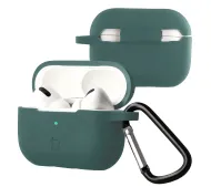 Bizon Case Headphone Silicone do AirPods Pro 2 Ciemnozielony