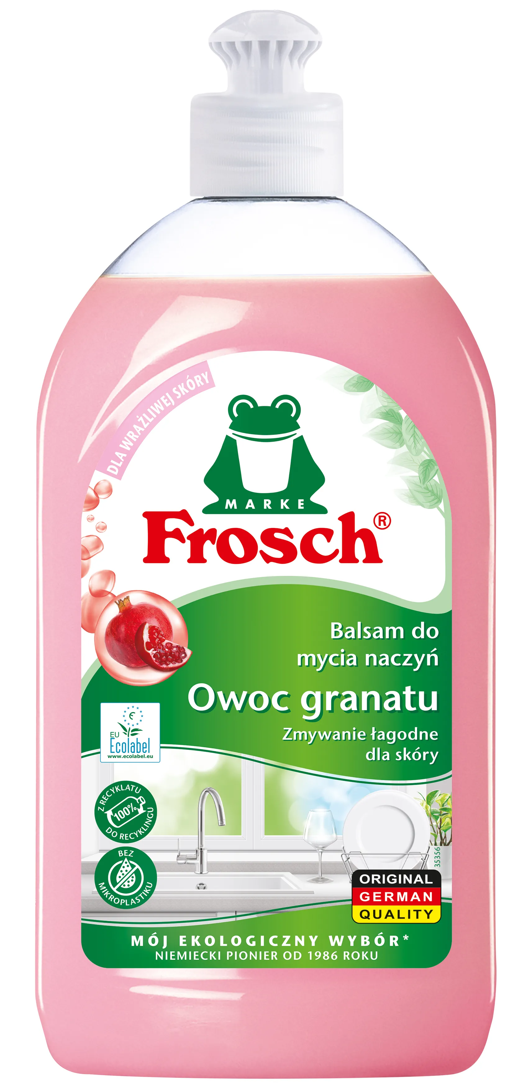 Balsam do mycia naczyń Frosch Owoc granatu 500ml