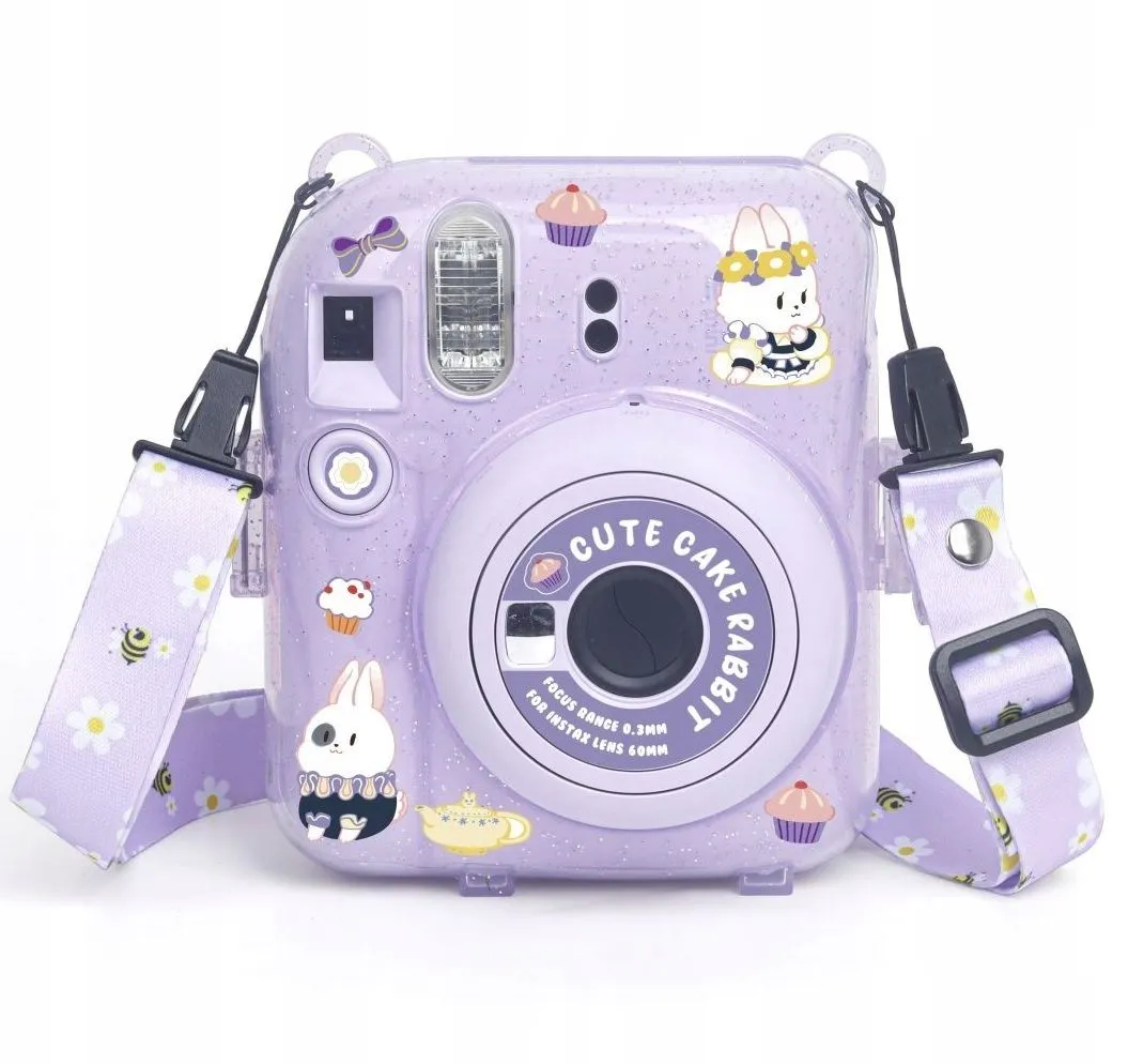 Pokrowiec LoveInstant LI00306 do Instax Mini 12 Fioletowy