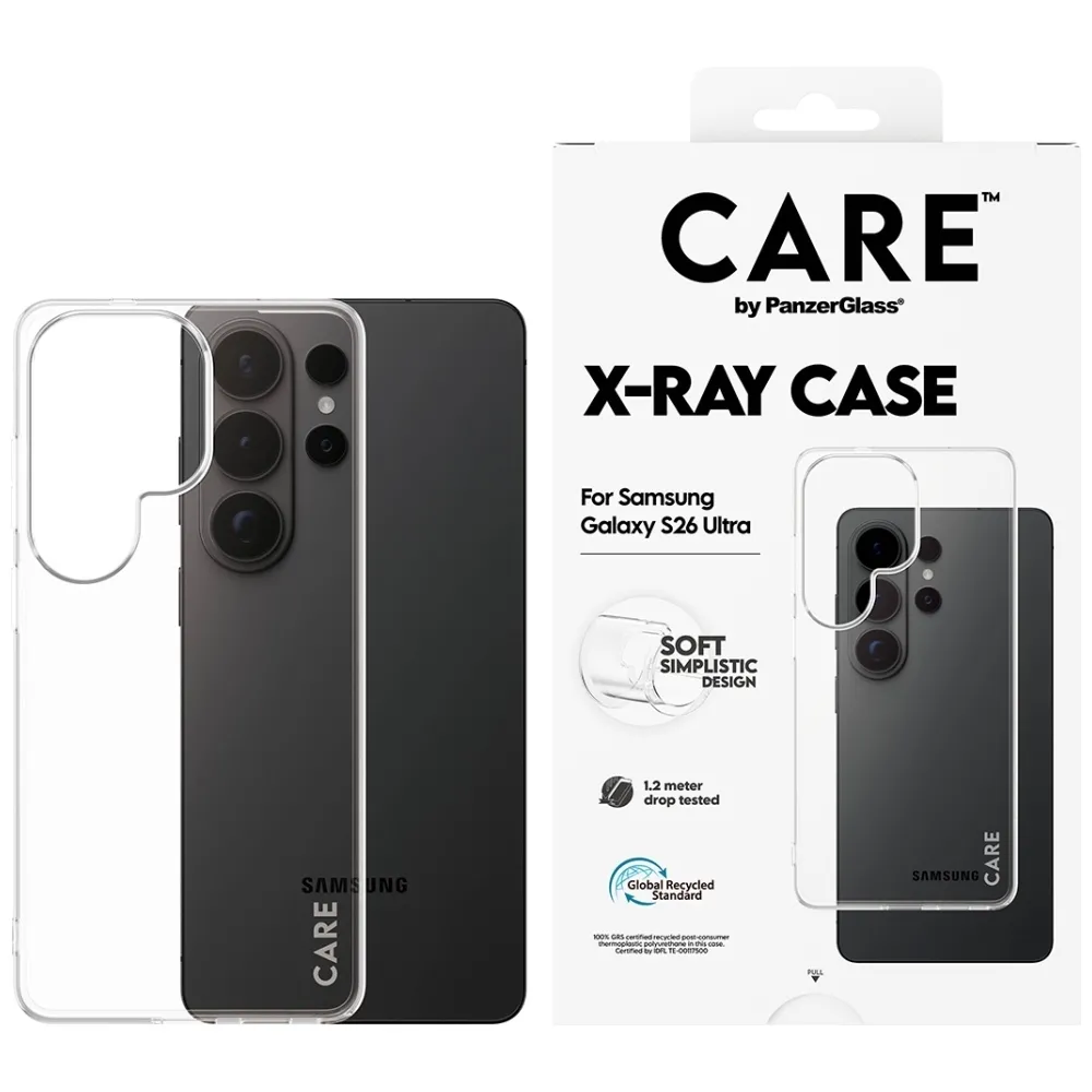 Etui PanzerGlass X-Ray do Galaxy S26 Ultra Przezroczysty