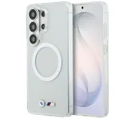 BMW IML Shockproof Metal Logo MagSafe do Galaxy S26 Ultra Przezroczysty
