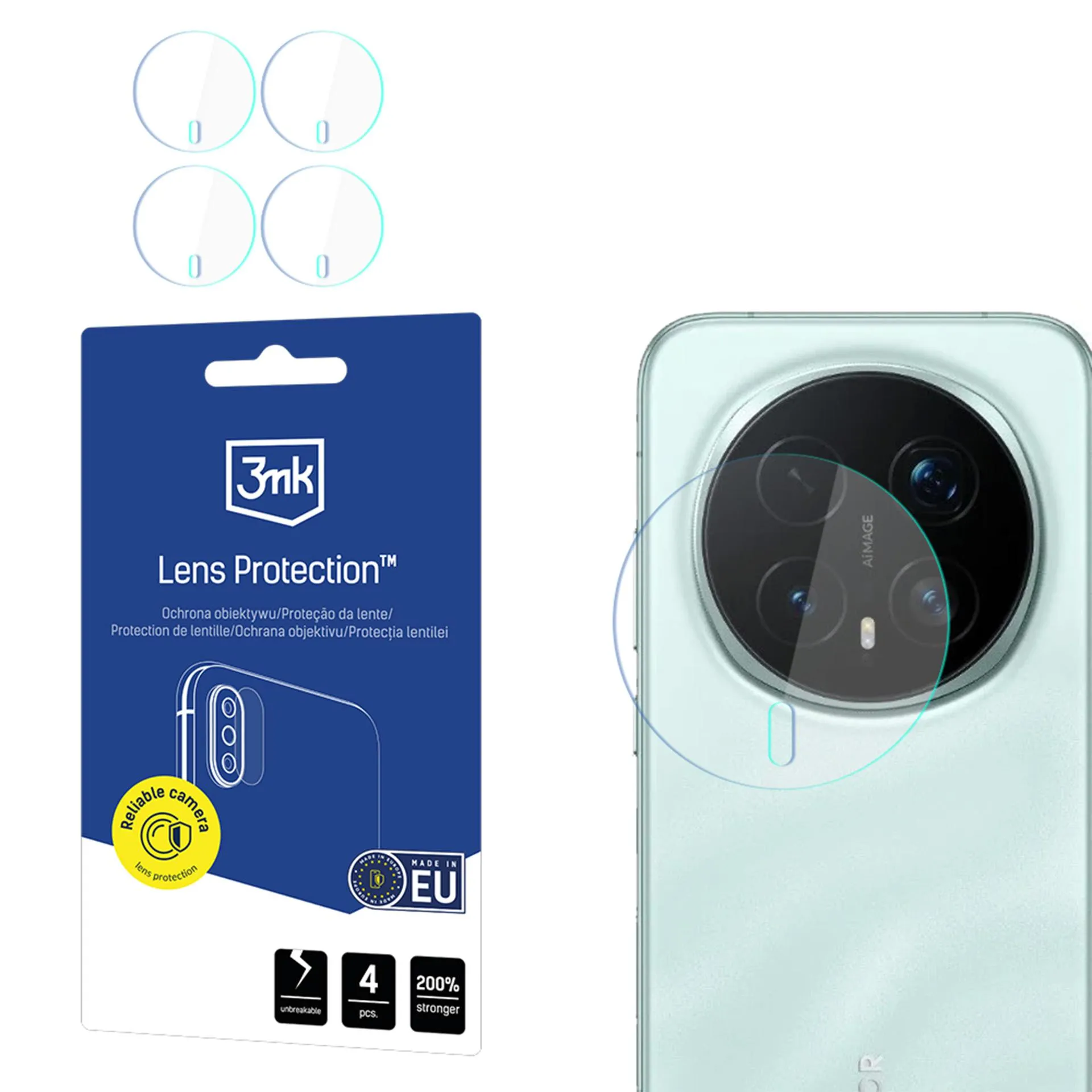 Szkło hybrydowe 3mk Lens Protection do Honor Magic8 Pro