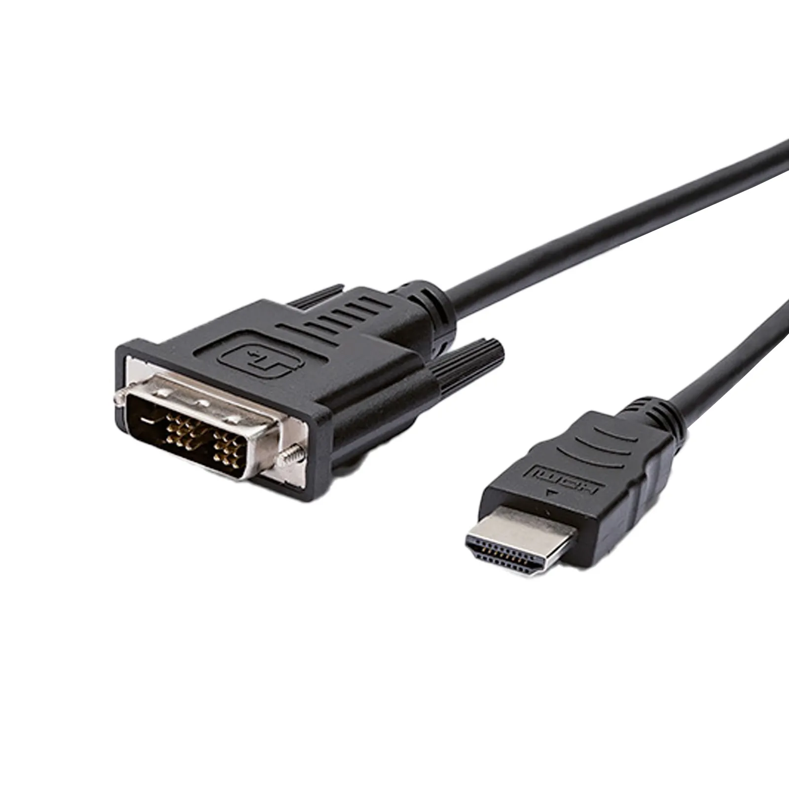 Kabel DVI-HDMI Vivanco 47056 HDMI - DVI-D 2m Czarny