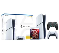 Sony PlayStation 5 Slim E Chassis (PS5) 1TB z napędem + Pad Yaxo Mantis Rage + EA Sports UFC 5