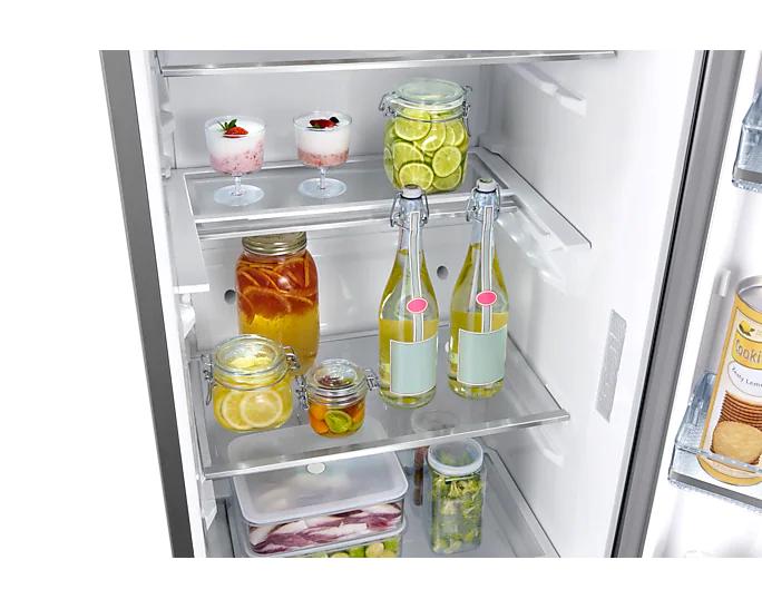 Lodówka Samsung Twin RR39M7145S9 - chłodziarka No Frost - 185,3cm - szuflada z kontrolą wilgotności