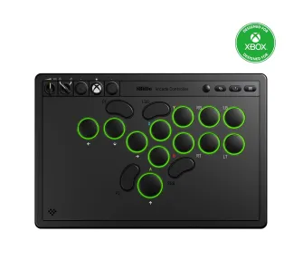 Kontroler 8BitDo All-Button Arcade Controller do PC, Xbox Bezprzewodowy Czarny