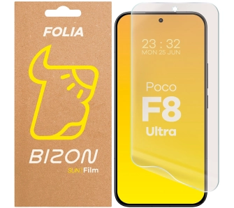Folia ochronna Bizon matowa Film Sun do Xiaomi POCO F8 Ultra
