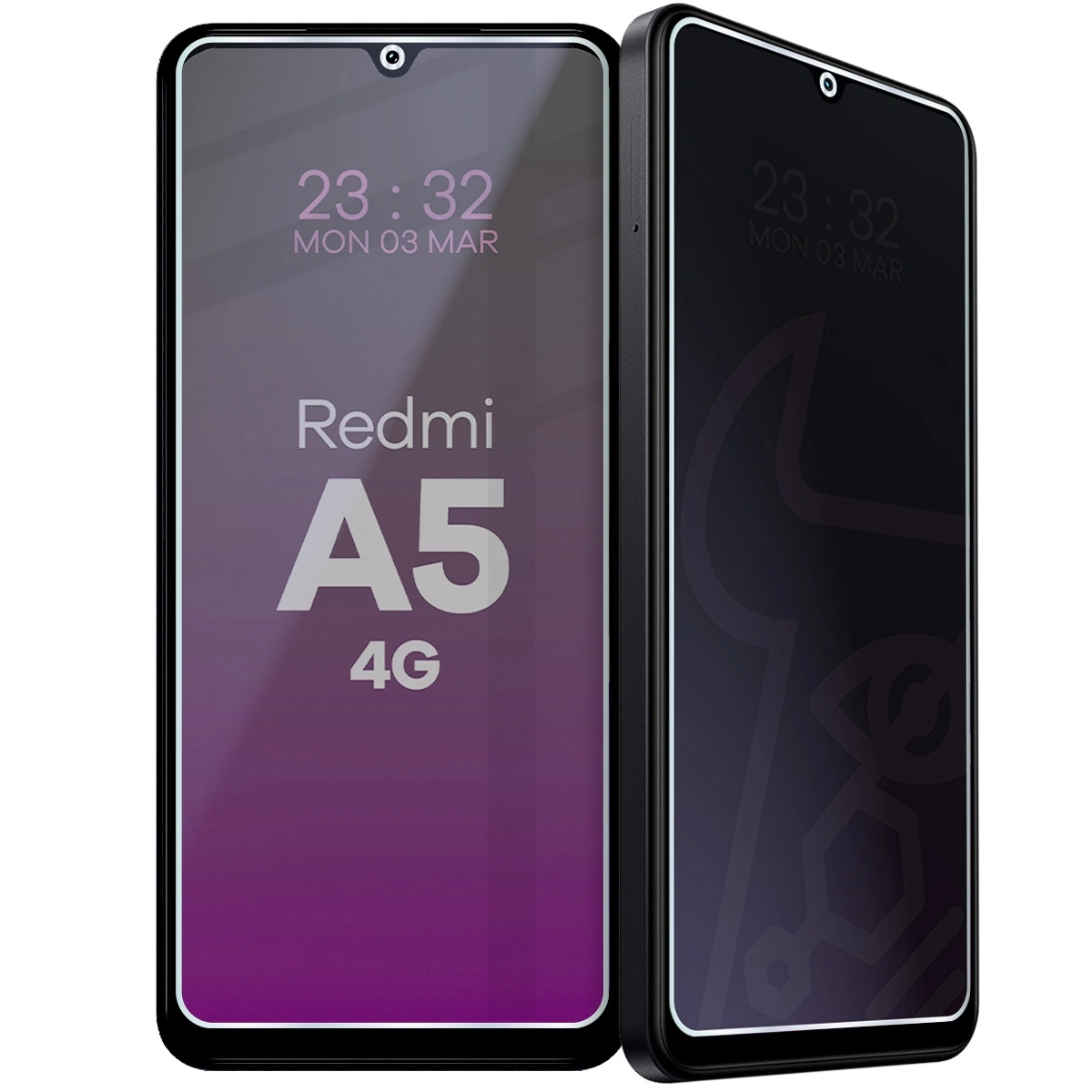 Szkło hybrydowe Bizon prywatyzujące Glass Mule Shadow do Xiaomi Redmi A5 4G