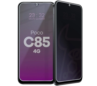 Szkło hybrydowe Bizon prywatyzujące Glass Mule Shadow do Xiaomi POCO C85 4G