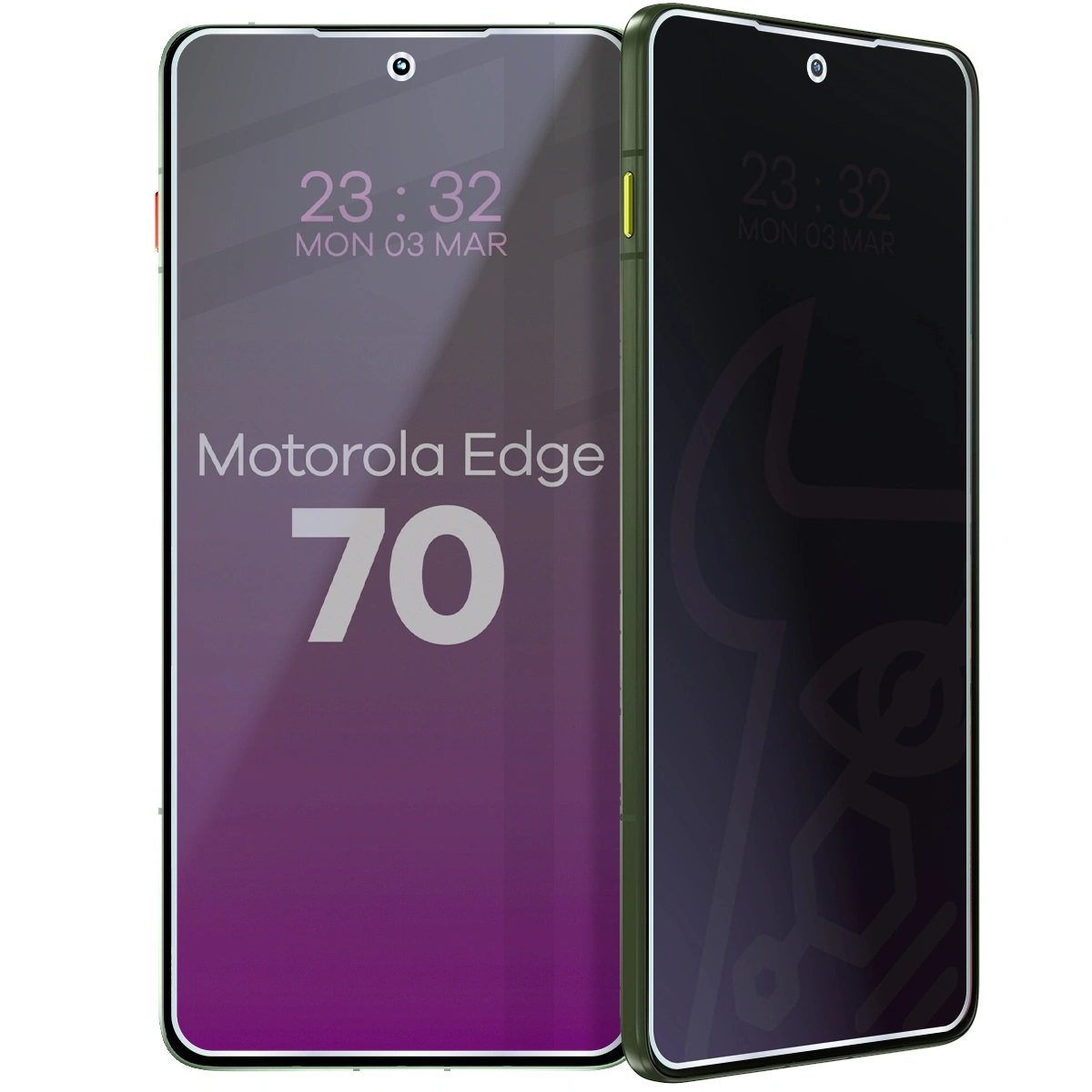Szkło hybrydowe Bizon prywatyzujące Glass Mule Shadow do Motorola Edge 70