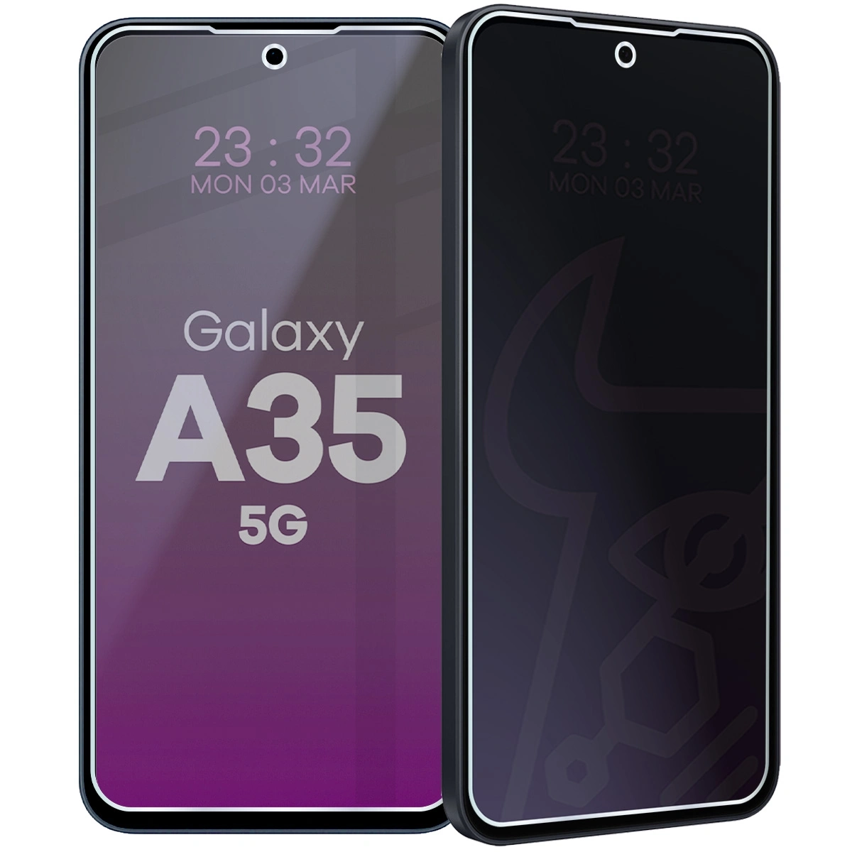 Szkło hybrydowe Bizon prywatyzujące Glass Mule Shadow do Galaxy A35 5G