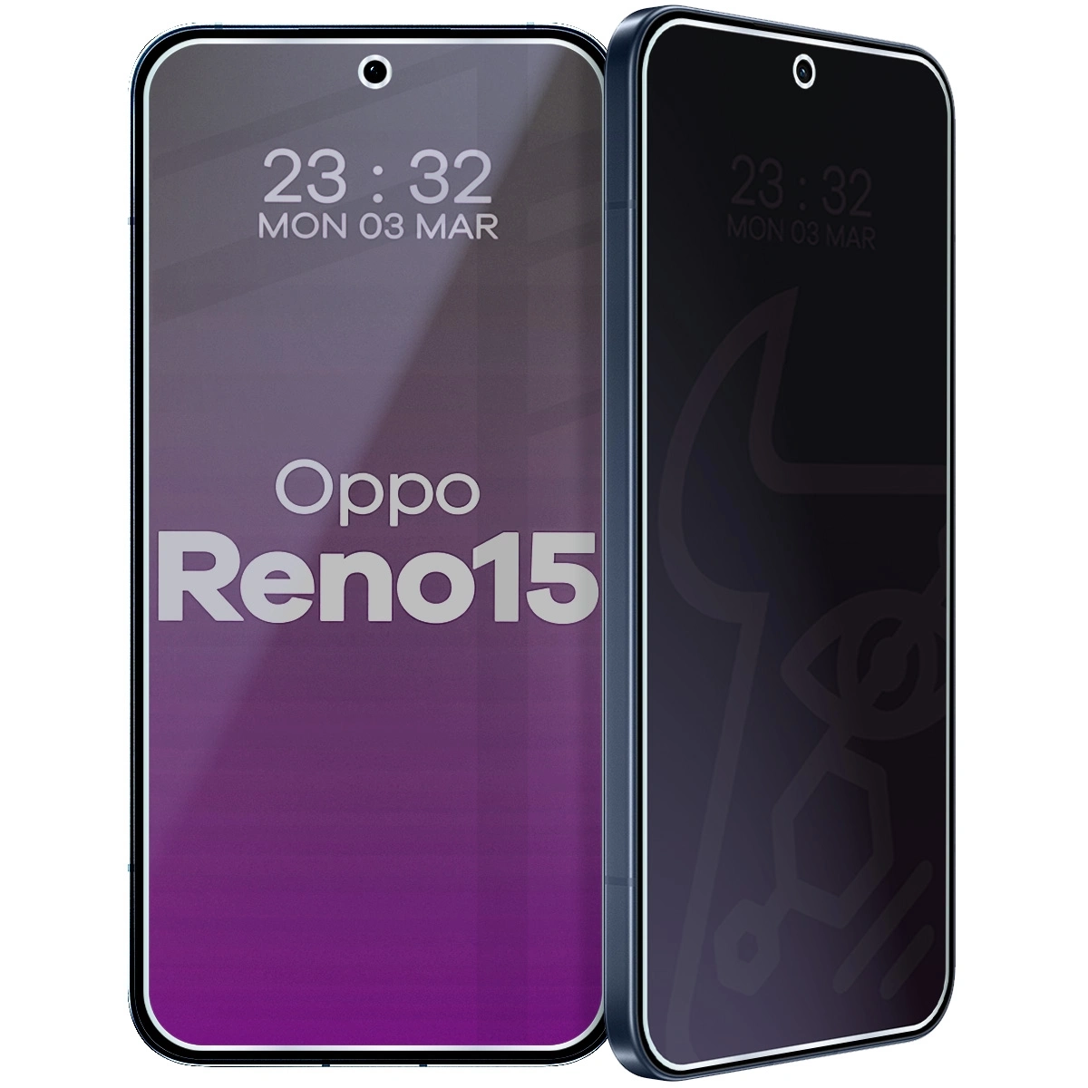 Szkło hybrydowe Bizon prywatyzujące Glass Mule Shadow do Oppo Reno 15