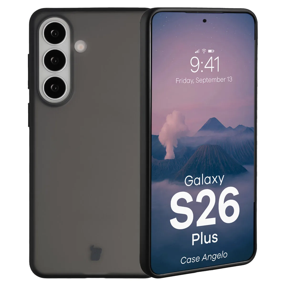 Etui Bizon Angelo do Galaxy S26 Plus Czarny