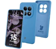 Bizon Soft do Xiaomi Redmi Note 15 Pro 4G Niebieski