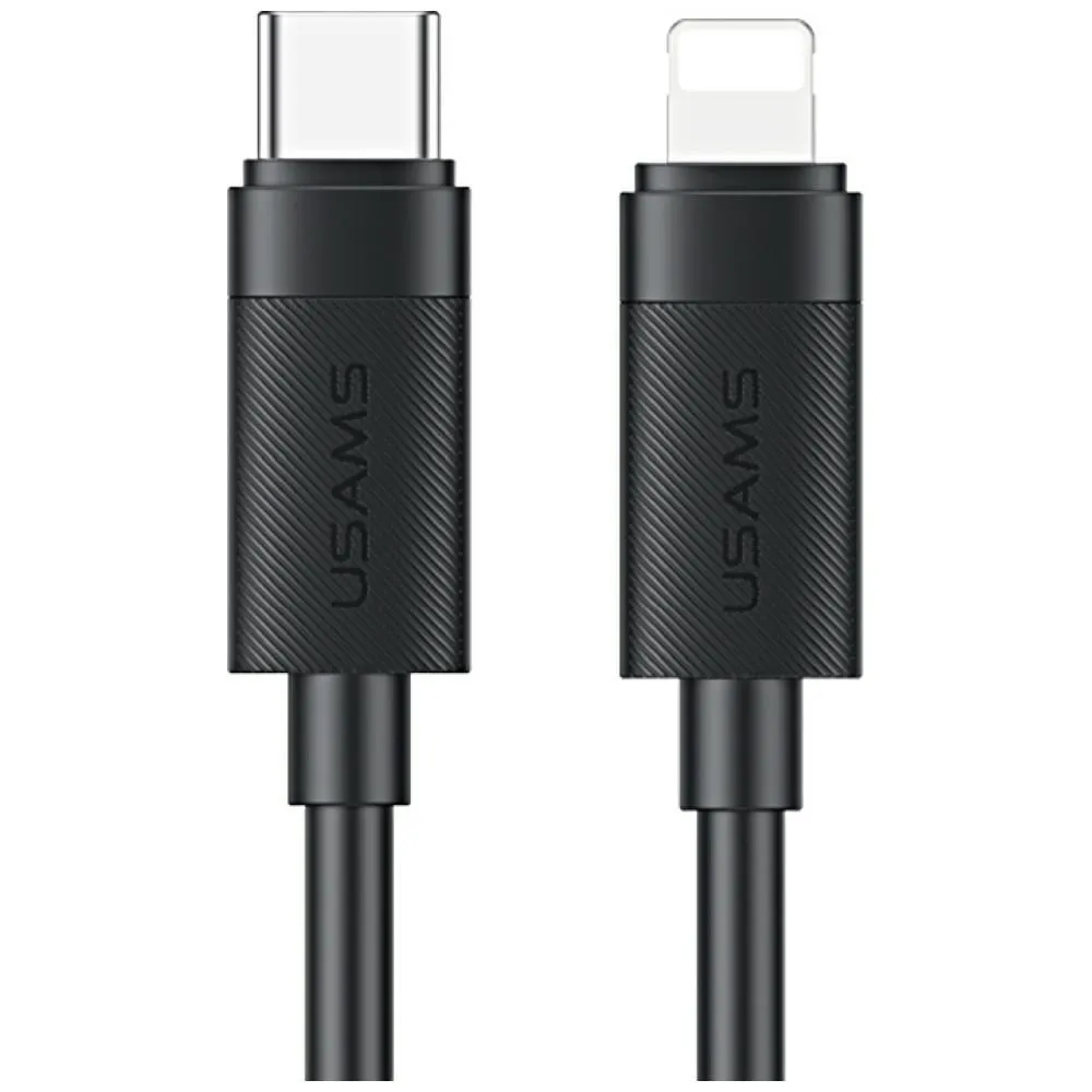 Kabel USAMS U94 USB-C do Lightning 30W 1m Czarny