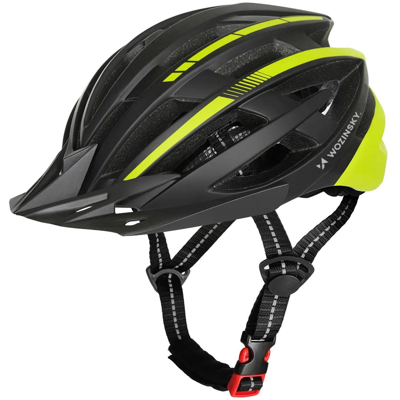 Kask Wozinsky HT-28VCL MTB L Czarno-żółty