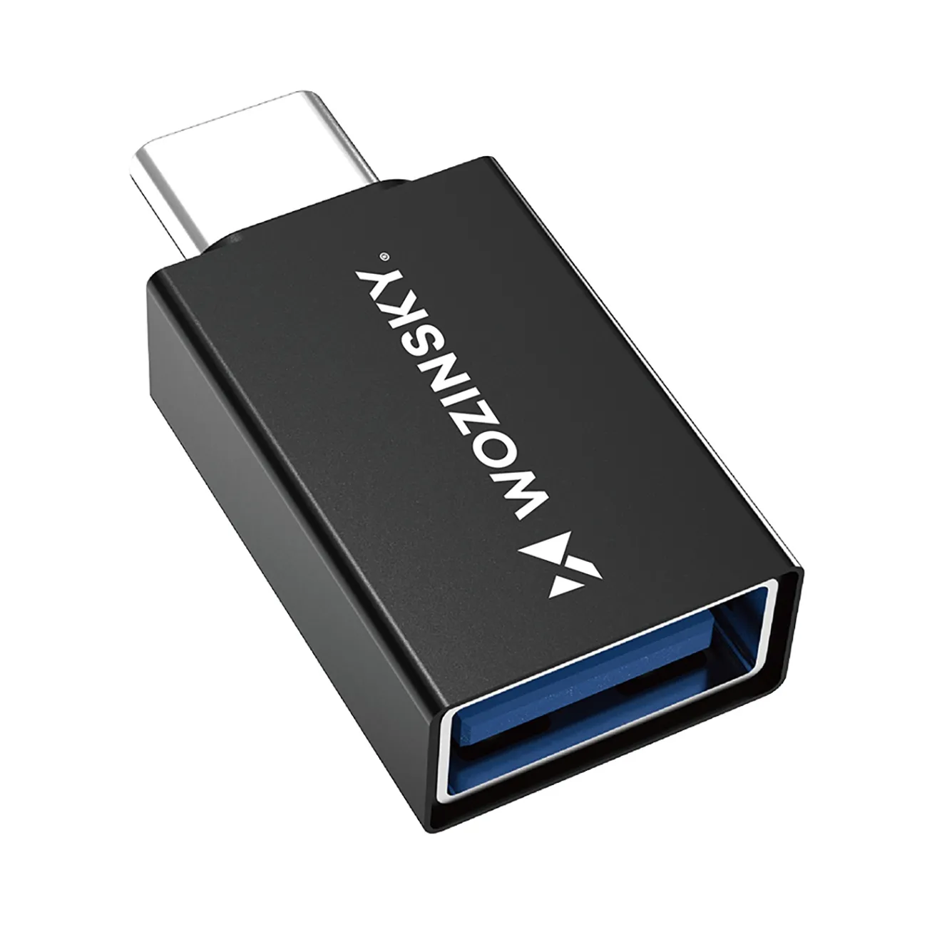 Adapter Wozinsky W10GY1S USB-C do USB-A 3.2 10Gb/s Czarny