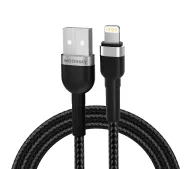 Wozinsky WNBAL1 2.4A Lightning do USB-A 1m Czarny