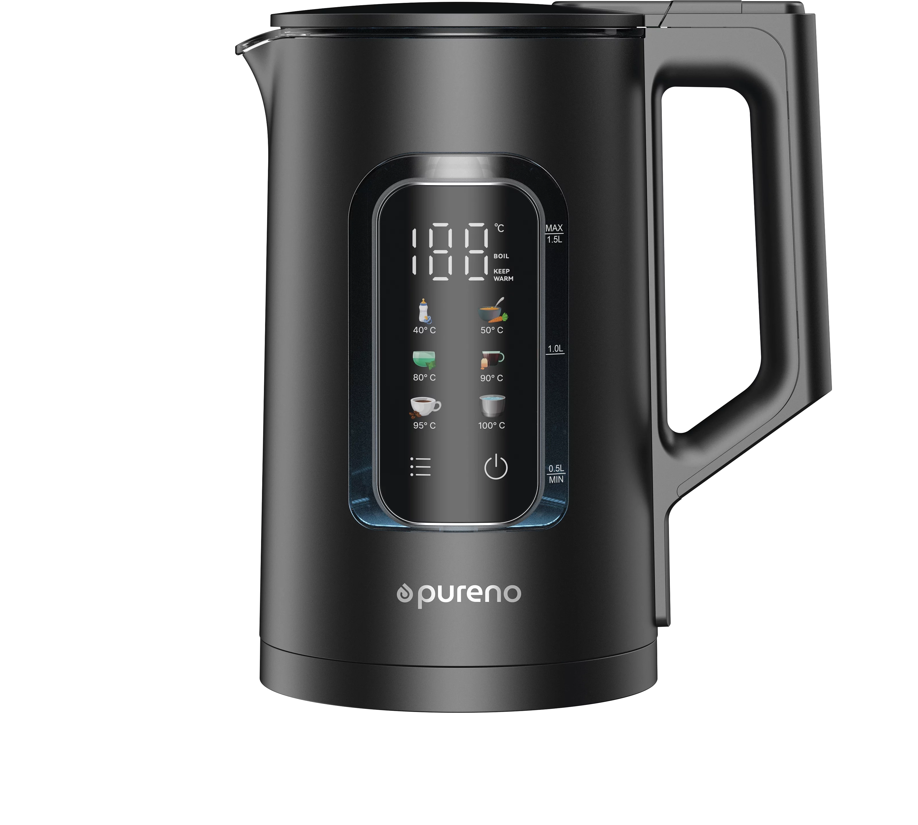 Czajnik Pureno K100 1,5l 1500W Regulacja temperatury