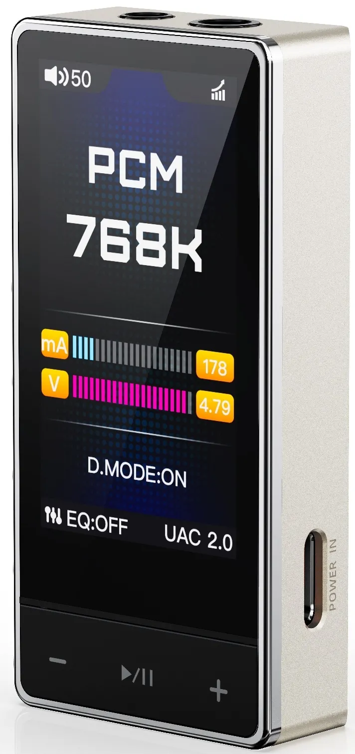 Wzmacniacz audio DAC FiiO QX13 Złoty