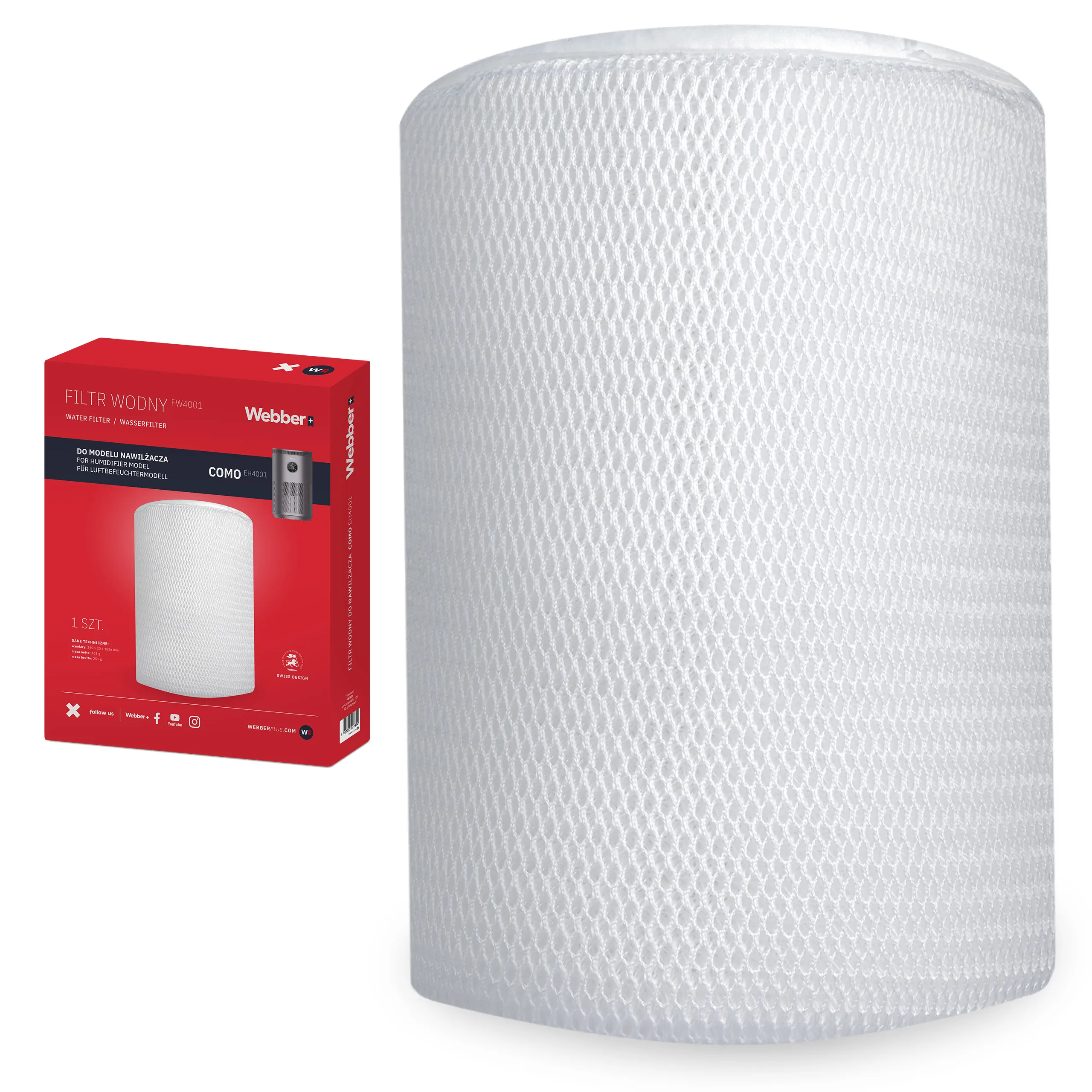 Filtr do nawilżacza Webber 05ME2D50BFILTR