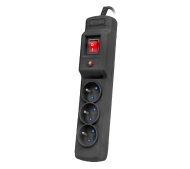 Armac MULTI M3 3 gniazda 3m Czarny