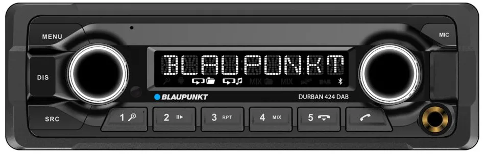 Radioodtwarzacz samochodowy Blaupunkt Durban 424 24V z USB 4x50W Bluetooth