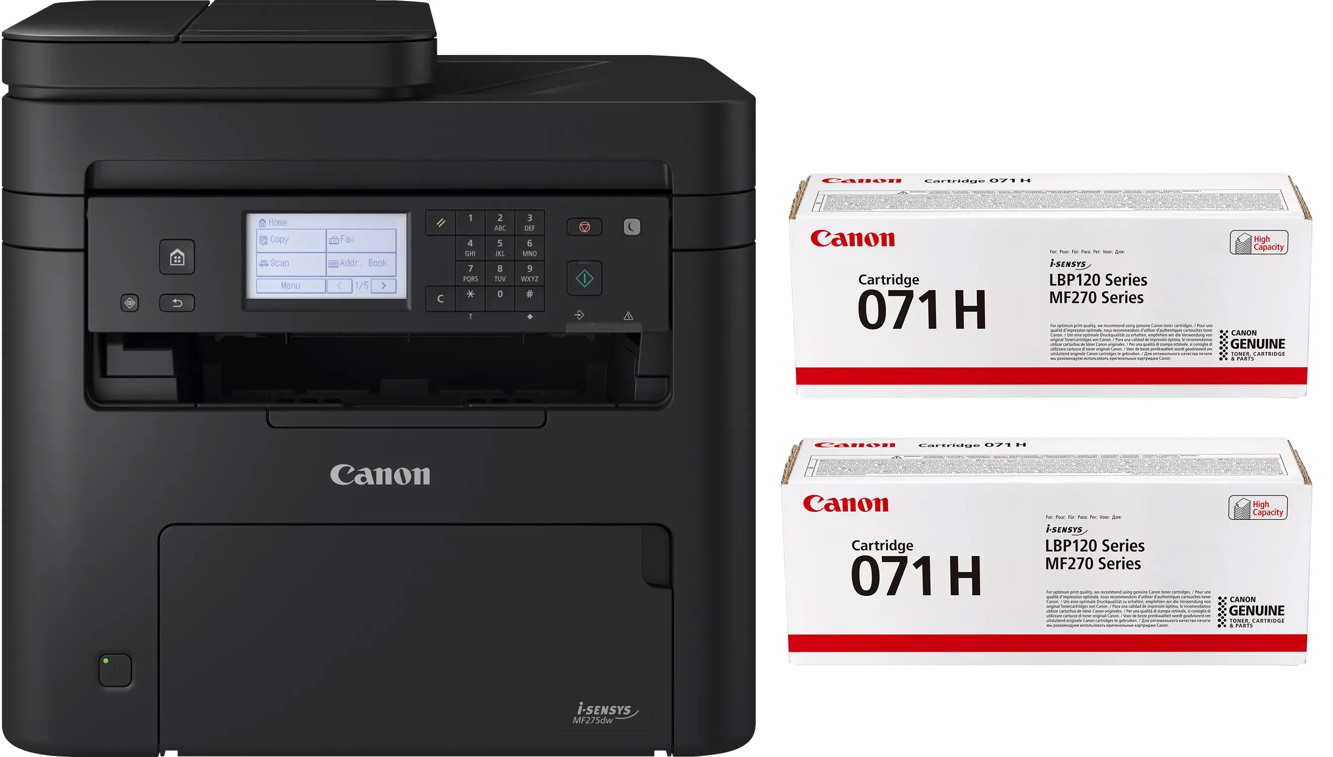Urządzenie wielofunkcyjne Canon i-SENSYS MF275dw + 2 x CRG071H