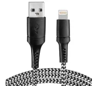 Vayox VA0149 USB-A do Lightning 1m Czarno-biały