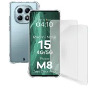 Bizon Case Clear Pack do Xiaomi Redmi Note 15 / POCO M8 5G Przezroczysty