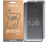 Bizon prywatyzujące Glass Clear Shadow Duo do Galaxy S26 2 sztuki