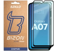 Bizon z ramką Glass Edge Duo do Galaxy A07 4G / 5G 2 sztuki